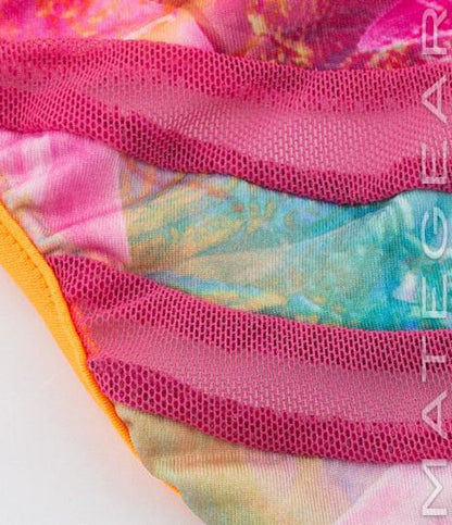 Sexy Mens Underwear Mini Bikini - Nae Jin (Floral Air Nylon) - MATEGEAR - Sexy Men's Swimwear, Underwear, Sportswear and Loungewear
