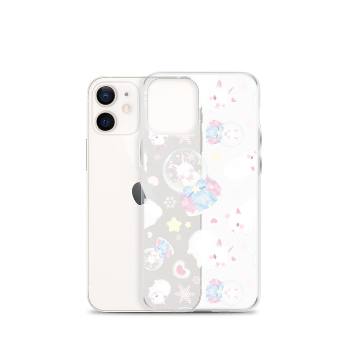 Sleek Snow Bunny iPhone® Clear Case offers stylish protection against scratches and dirt, perfect for any iPhone®.