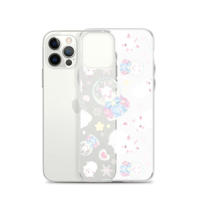 Sleek Snow Bunny iPhone® Clear Case offers protection from scratches and dirt with a stylish, flexible design.