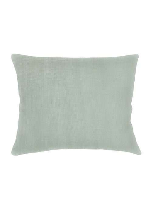 So Soft Linen Sage Green Dutch Euro Pillow 28x36-Down Alternative Fringe