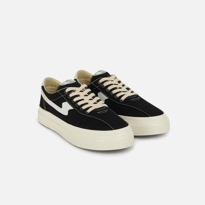 Ecru & Black Canvas Dellow S-Strike from Stepney Workers Club blues store www.bluesstore.co