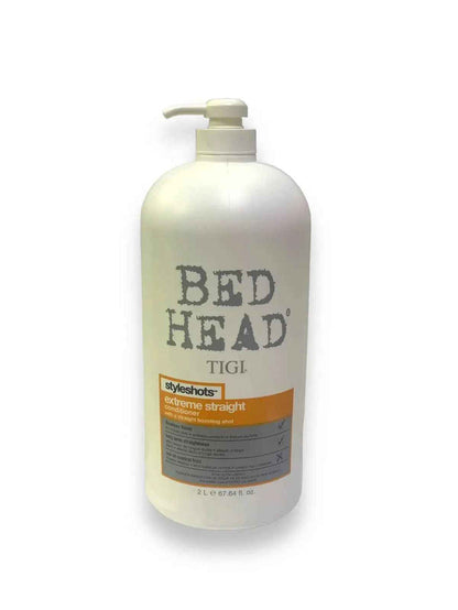 TIGI BED HEAD Styleshots Extreme Straight Shampoo & Conditioner Set 2000 ML - DOKAN