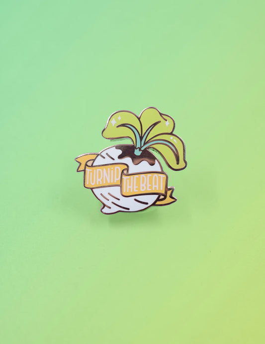 Turnip the beat pin