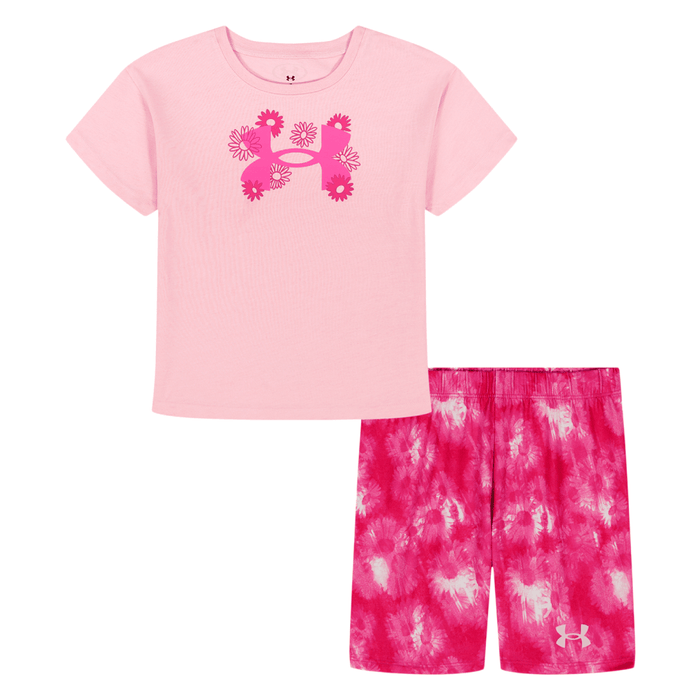 Under Armour Printed Bike Short Set Infant