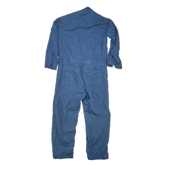 US Navy Blue Utility Coveralls - 48R, XLarge - US Navy Surplus - Overalls