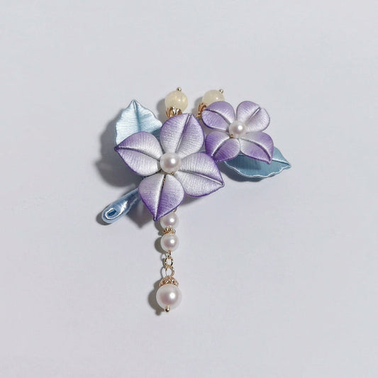 Xinci Handmade Brooch - Silk Brooch(Chanhua)